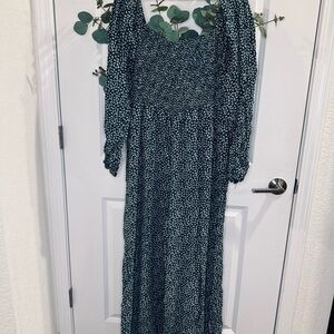 Elegant Green Floral Women's jumpsuit